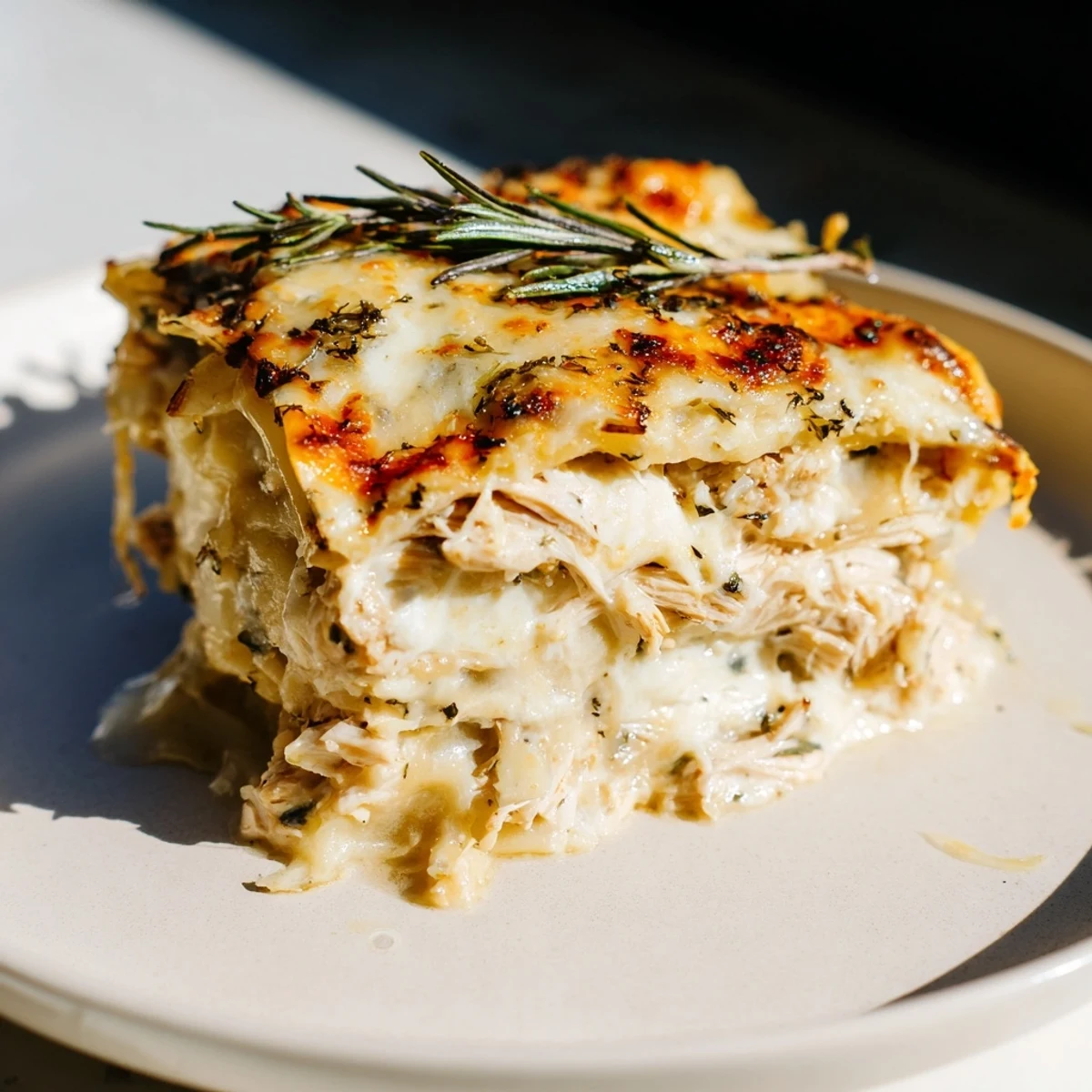 Rosemary Chicken Lasagna