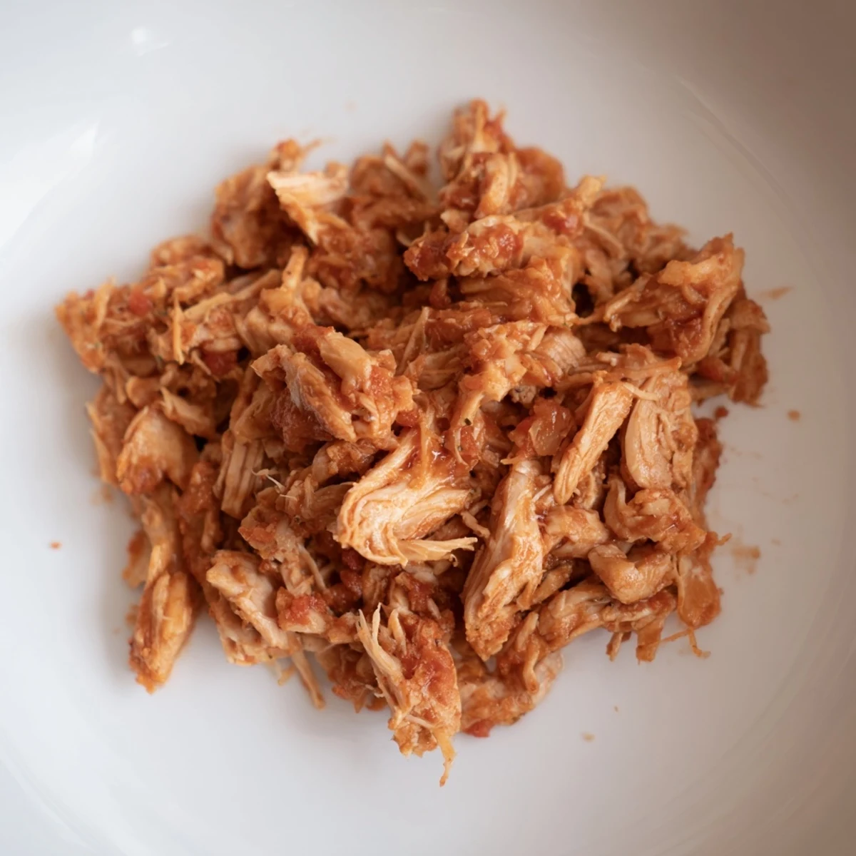 Juicy Crock-Pot shredded chicken tacos, piled high, with vibrant toppings ready to eat.