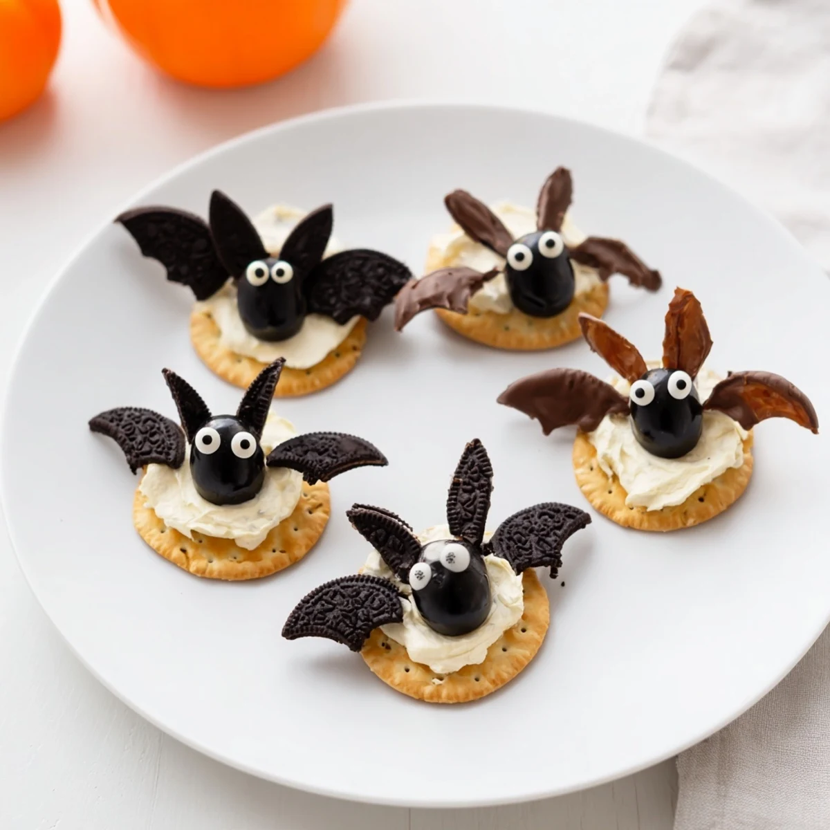 Enjoyable Flying Bat Halloween Snack Board offers a fun array of tasty bites, perfect for Halloween celebrations.