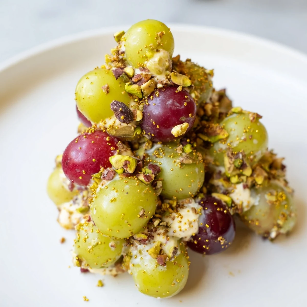 Sparkling Grape Cluster Appetizer