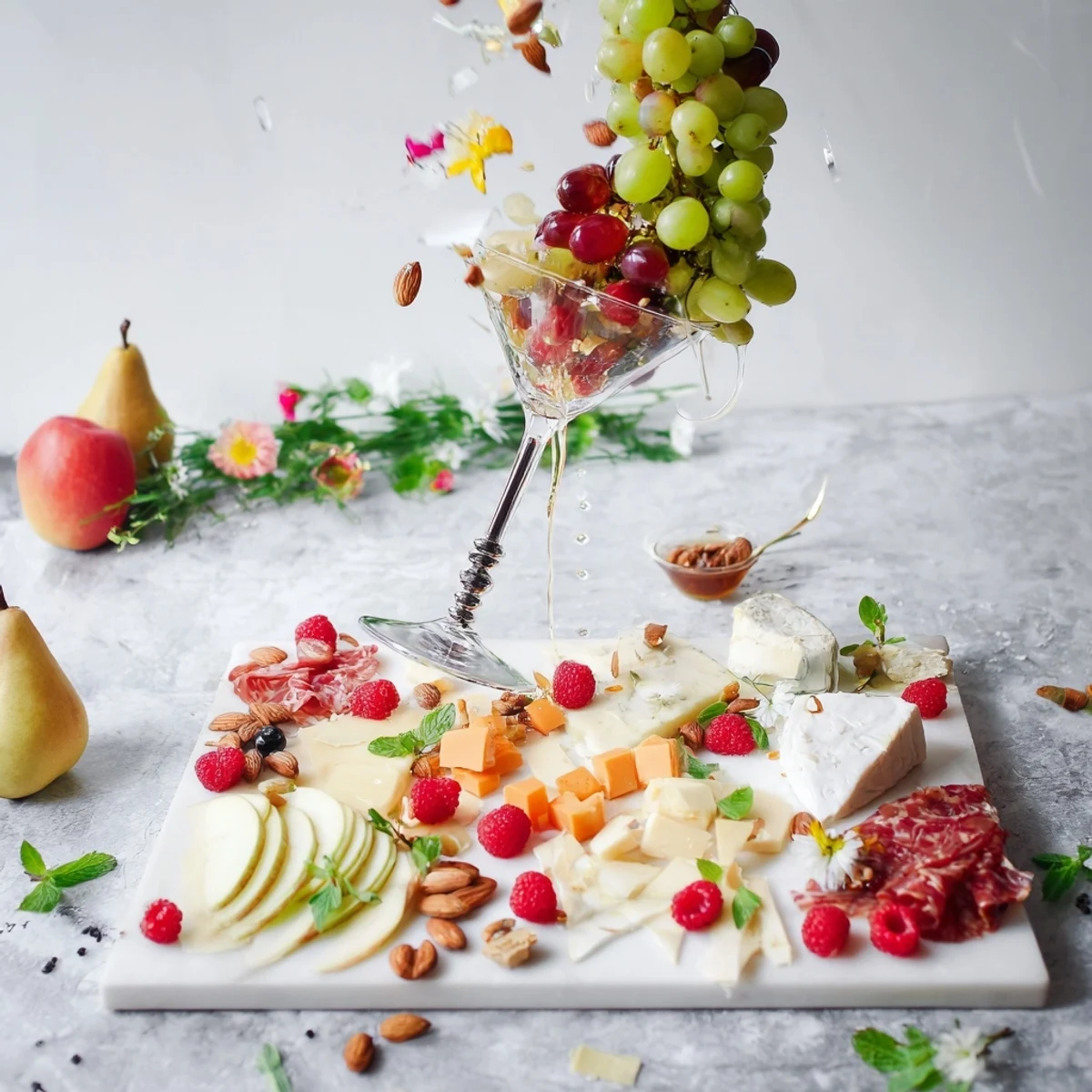 Champagne Waterfall Grazing Board