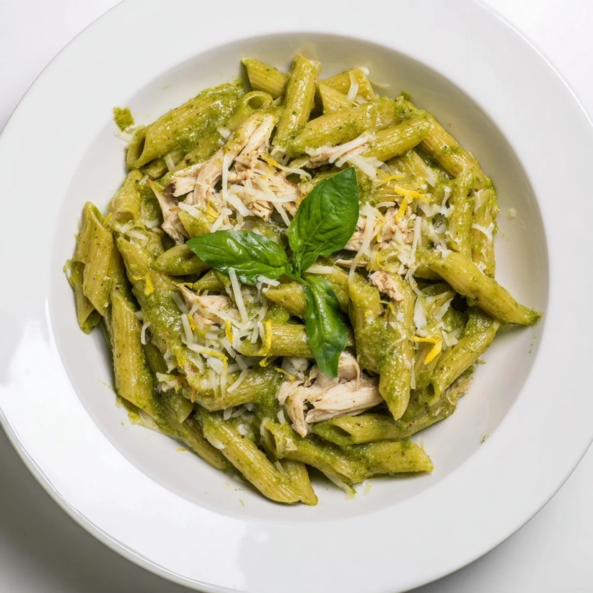 10-Minute Pesto Pasta Chicken