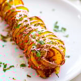 Crispy Spiralized Potatoes Snack