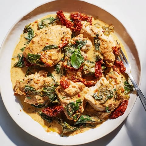 One-Pan Creamy Tuscan Chicken