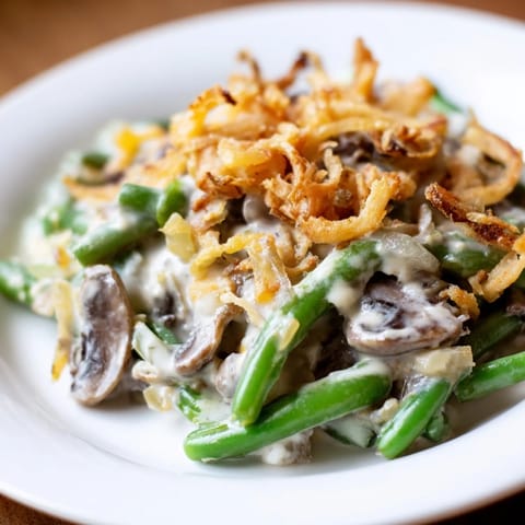Old School Green Bean Casserole