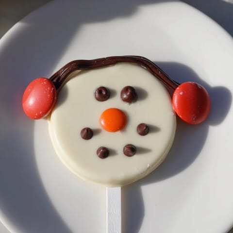 Budget-Friendly Oreo Snowman Pops