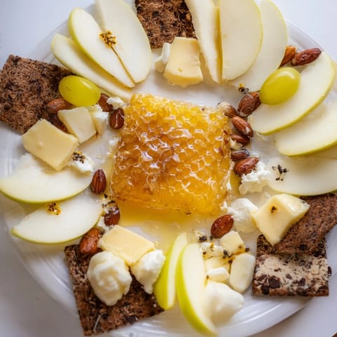 Busy Bee Honeycomb Snack Plate