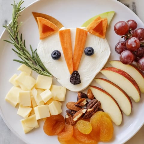 Whimsical Fox Fall Treat Board