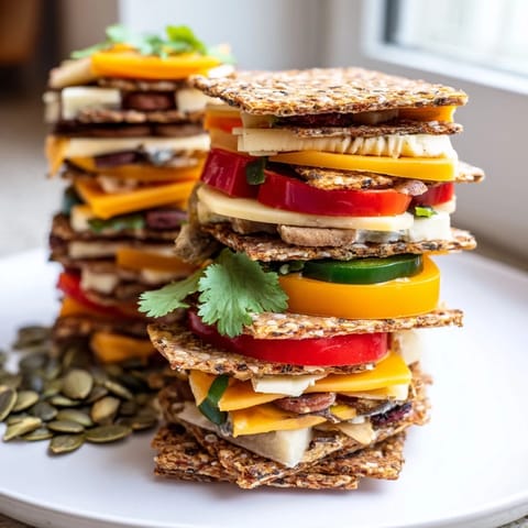 Southwest Mesa Cheese Stacks