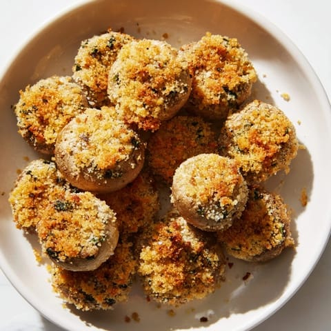 Ranch-Seasoned Crispy Mushrooms