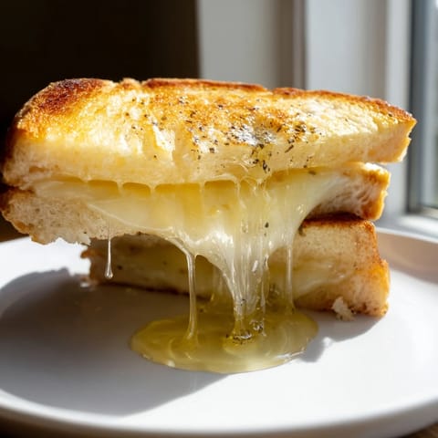 Truffle Oil Grilled Cheese