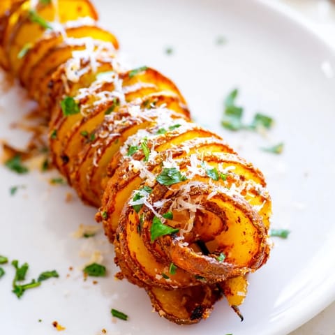 Crispy Spiralized Potatoes Snack