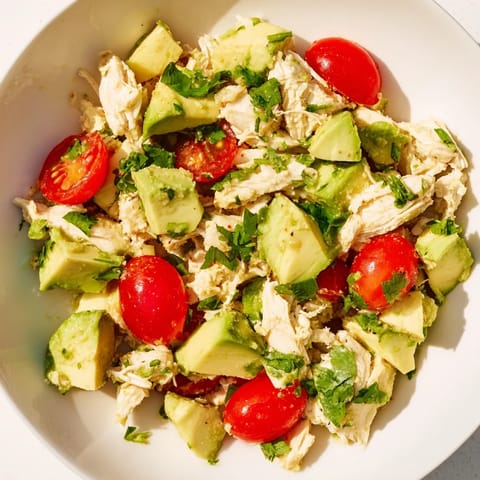 Fresh Avocado Chicken Salad