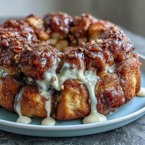 King Cake Pull-Apart Monkey Bread