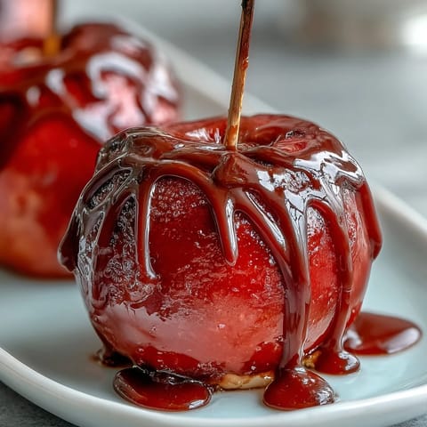 Classic Red Candy Apples #469