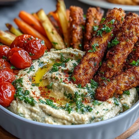 Creamy hummus paired with crunchy vegetable sticks in portable snack cups for easy eating.