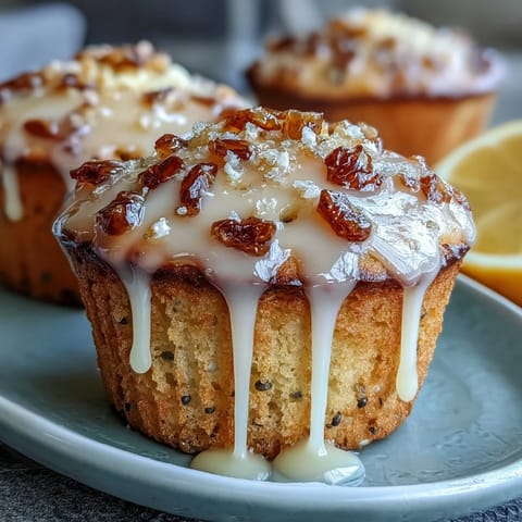Spring Lemon Poppy Muffins