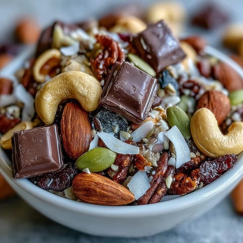 Homemade Trail Mix Dark Chocolate