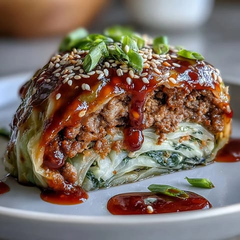 Korean Cabbage Rolls