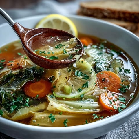 Spring Detox Cabbage Soup