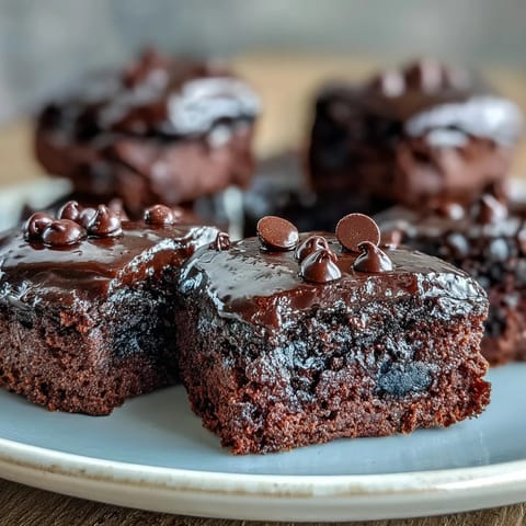Fudgy Fiber-Maxxing Bean Brownie Bites, decadent gluten-free treats, ready to enjoy.