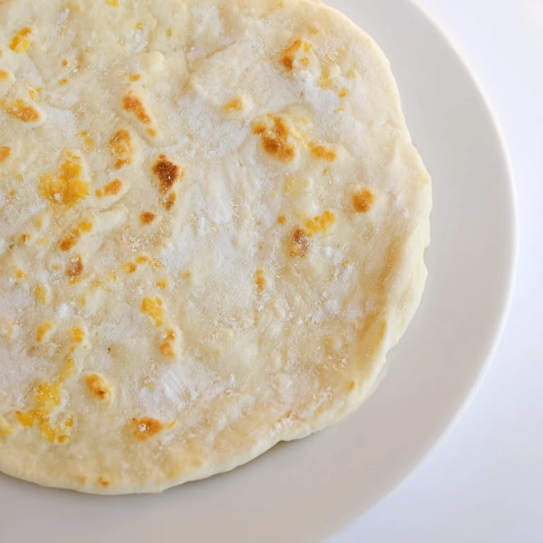 These soft cottage cheese flatbreads are light and delicious, ideal for scooping up dips.