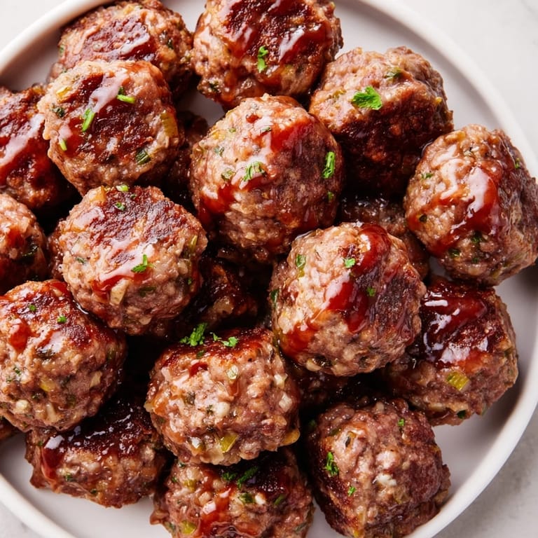 Freshly baked mini meatloaf bites steaming gently, perfect for a comforting and easy meal.