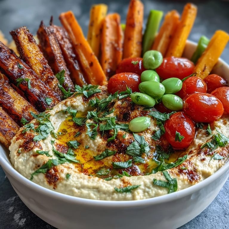 Colorful hummus and veggie snack cups, ideal for lunchboxes, road trips, or quick bites.