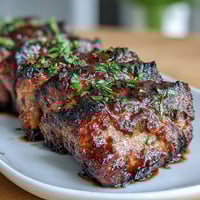 Juicy pork tenderloin coated in a fiery jerk marinade, roasted until golden and fragrant with Caribbean spices.  