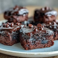 Fudgy Fiber-Maxxing Bean Brownie Bites, decadent gluten-free treats, ready to enjoy.